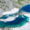 Scioglimento dei ghiacciai di montagna